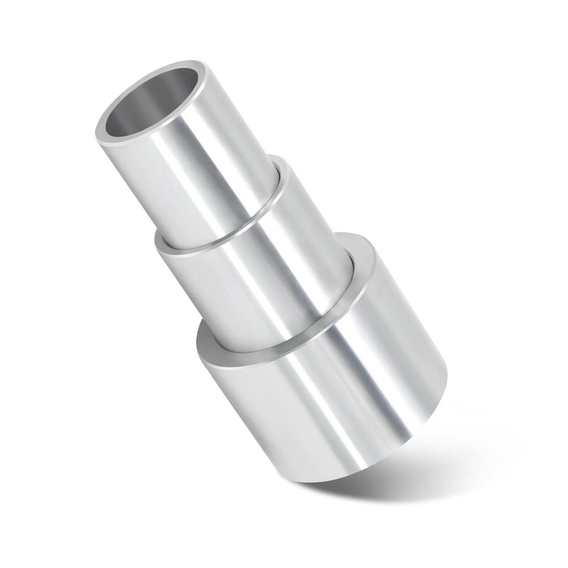 BLSGBUIDING Reducing Bushing Arbor Adapters for Bench Grinding Wheel, Aluminum Reducer 1" Thick with ID 1/2" OD 5/8" | ID 5/8" OD 3/4" | ID 3/4" OD 1"- 3-Piece Arbor Sleeve Kit - Image 1